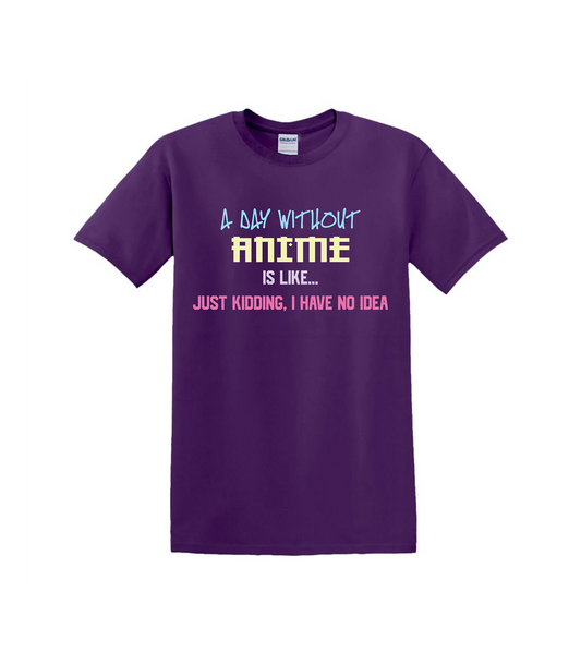 A day without anime