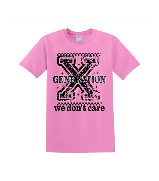 GenX we don't care