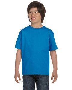 DryBlend™ 50/50 Youth T-Shirt - Sapphire